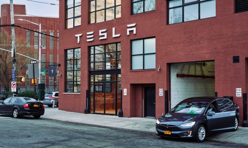 Tesla’s soaring stock sends its market value above $400 billion