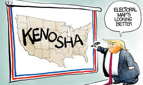 Kenosha’s unusual economic evolution made it the perfect political flashpoint