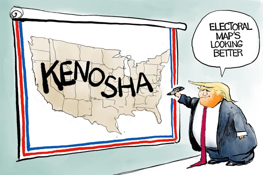 Kenosha’s unusual economic evolution made it the perfect political flashpoint