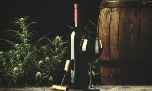 Pour yourself a glass of this cannabis-infused wine